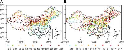 Extreme-wind events in China in the past 50 years and their impacts on sandstorm variations